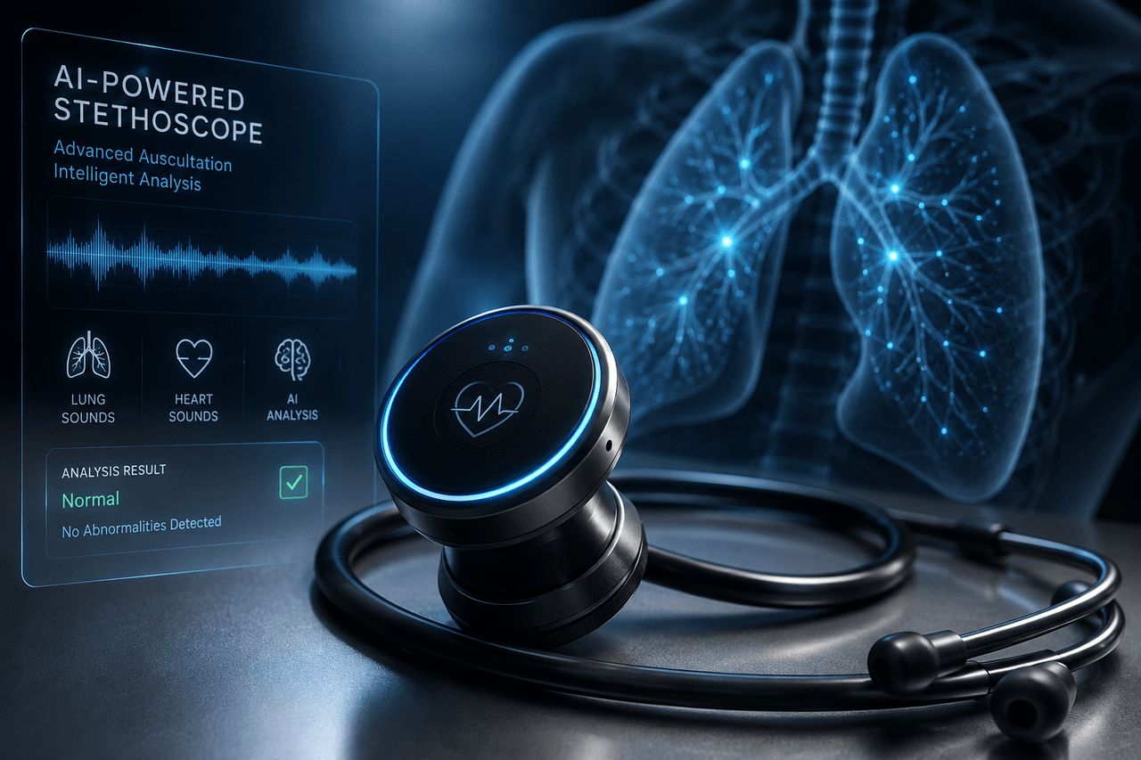 AI-Powered Stethoscope preview